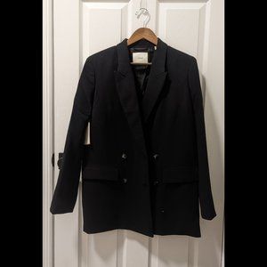 NWT - Aritzia Wilfred Cherrelle Blazer (Black, S)